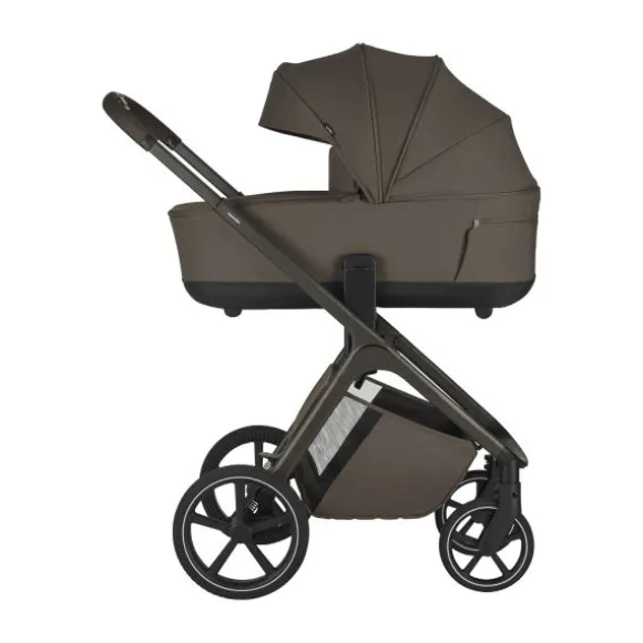 Easywalker Zoey Kinderwagen Bundel - Almond Taupe | Dubatti by Römer Baby-Safe Pro - Pitch Black