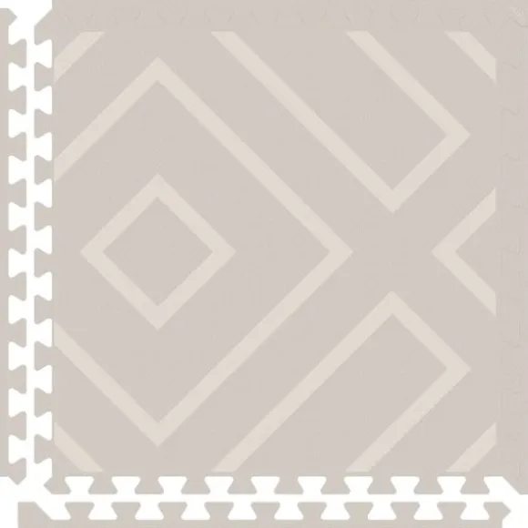 Eeveve Speel Mat - Modern Blocks - Desert Sand