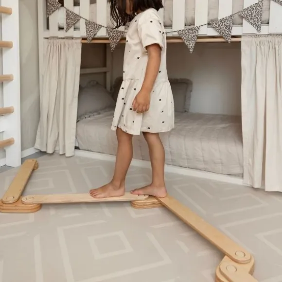 Eeveve Speel Mat - Modern Blocks - Desert Sand