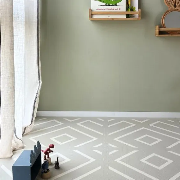 Eeveve Speel Mat - Modern Blocks - Desert Sand