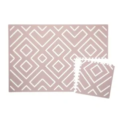 Eeveve Speel Mat - Modern Blocks - Old Pink