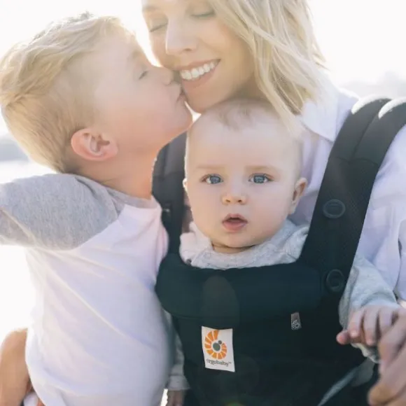 Ergobaby Omni 360° Cool Air Mesh Draagzak Pearl Grey