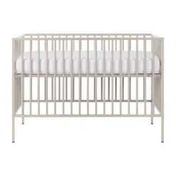 Europe Baby - Ledikant - Liam II - 60x120 - Oatmeal