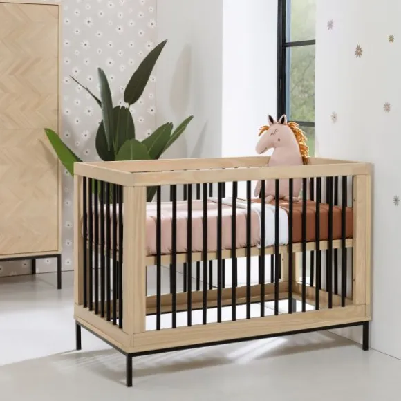 Europe Baby Beau Babykamer Naturel | Bed 60 x 120 cm + Commode