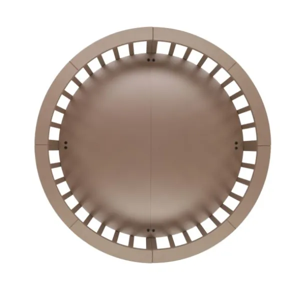 Europe Baby Circa Ronde Box - Mat Wit