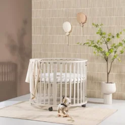 Europe Baby Circa Ronde Box - Mat Wit