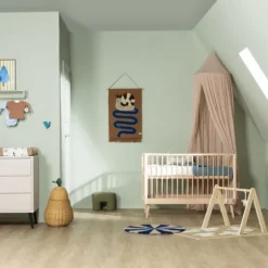 Europe Baby Evy Babybed Zwart 60 x 120 cm