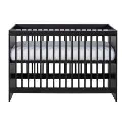 Europe Baby Nova Babybed Zwart 60 x 120 cm