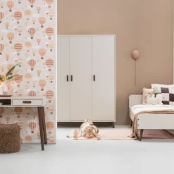 Europe Baby Olivia Bed 90 x 200 cm - Oatmeal - Retro