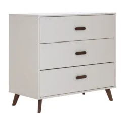 Europe Baby Olivia Commode - Oatmeal - Retro