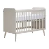 Europe Baby Olivia II Ledikant 60 x 120 cm - Oatmeal / Oatmeal - Retro