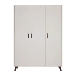 Europe Baby Olivia Kledingkast - 3-Deurs - Oatmeal - Retro