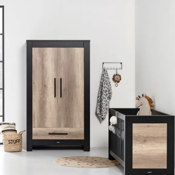 Europe Baby Ralph II Babybed Mat Zwart 60 x 120 cm