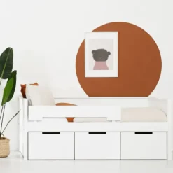 Europe Baby Ralph Kinderkamer Wit | Bed 90 x 200 cm + Bureau