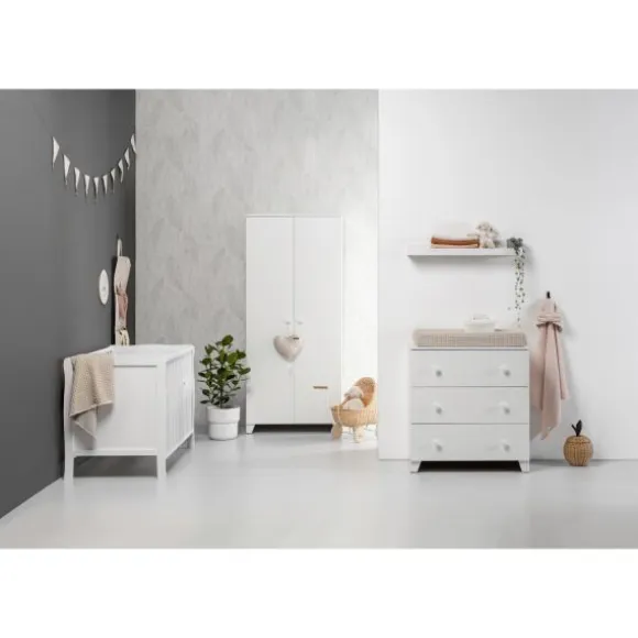 Europe Baby Sarah Babybed Wit 70 x 140 cm