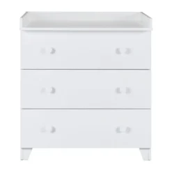 Europe Baby Sarah Babykamer Wit | Bed 70 x 140 cm + Commode