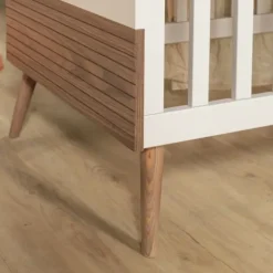 Europe Baby Sev Babykamer Oatmeal/Oatmeal | Ledikant 60 x 120 + Commode