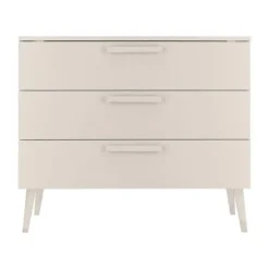 Europe Baby Sev Babykamer Oatmeal/Oatmeal | Ledikant 60 x 120 + Commode