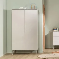 Europe Baby Sev Babykamer Oatmeal/Oatmeal | Ledikant 60 x 120 + Commode