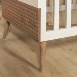 Europe Baby Sev Ledikant 60 x 120 - Oatmeal/Walnoot