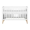 Europe Baby Sterre Babykamer Wit / Naturel | Ledikant 60 x 120 cm + Commode