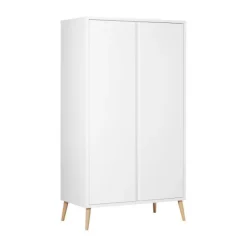 Europe Baby Sterre Babykamer Wit / Naturel | Ledikant 60 x 120 cm + Commode