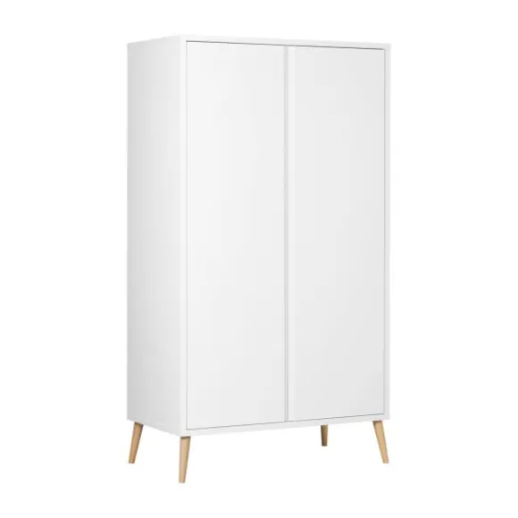 Europe Baby Sterre Babykamer Wit / Naturel | Ledikant 60 x 120 cm + Commode