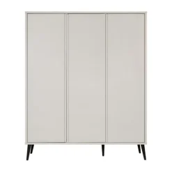 Europe Baby Sterre Babykamer Oatmeal / Zwart | Bed 60 x 120 cm + Commode