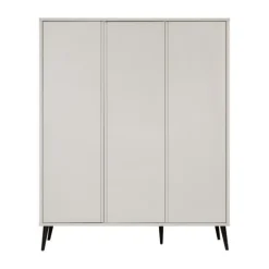 Europe Baby Sterre Babykamer Oatmeal / Zwart | Bed 60 x 120 cm + Commode