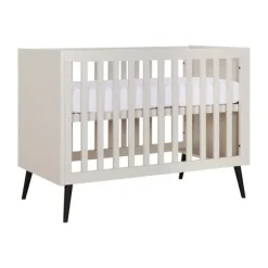 Europe Baby Sterre Babykamer Oatmeal / Zwart | Bed 60 x 120 cm + Commode
