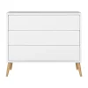 Europe Baby Sterre Commode - Wit / Naturel