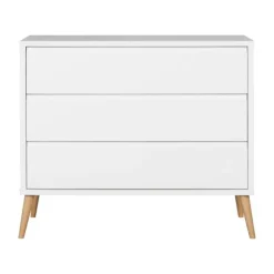 Europe Baby Sterre Commode - Wit / Naturel