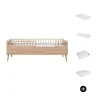 Europe Baby Sterre Peuterbed Pakketdeal - 70 x 150 cm - Naturel