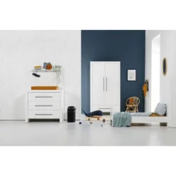 Europe Baby Sylt II Babykamer | Bed 60 x 120 cm + Commode