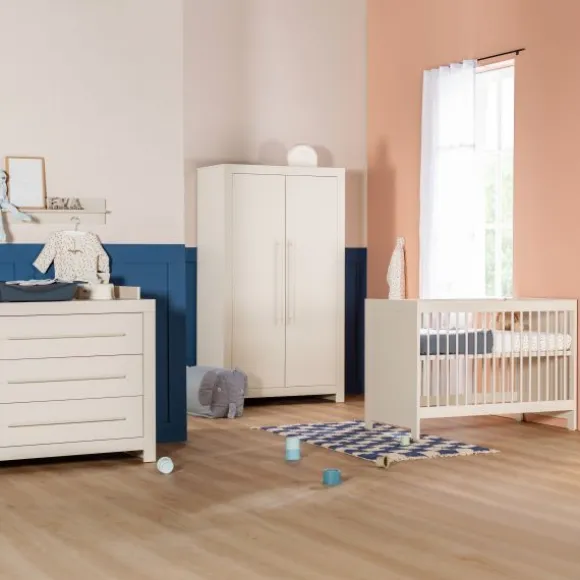 Europe Baby Vittoria Babybed - Oatmeal - 60 x 120 cm