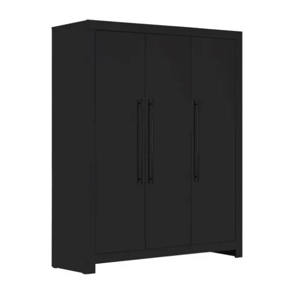 Europe Baby Vittoria III Kledingkast 3-Deurs Zwart