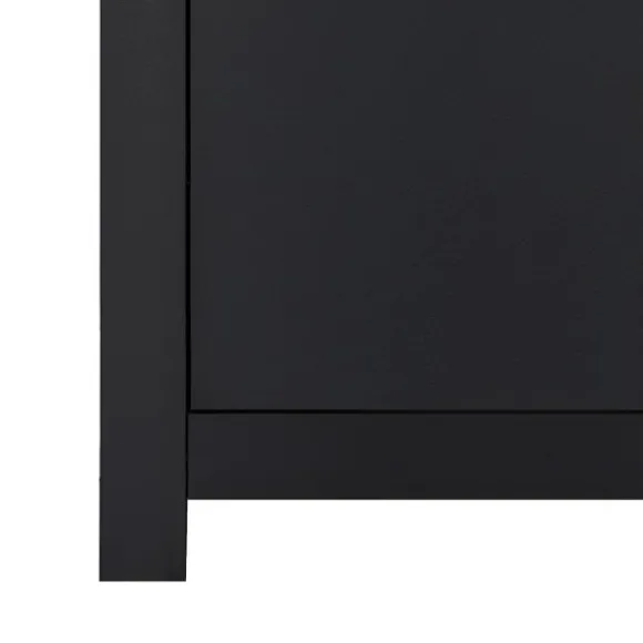 Europe Baby Vittoria III Kledingkast 3-Deurs Zwart