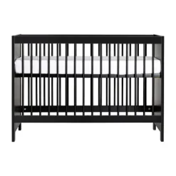 Europe Baby Vittoria III Babykamer Zwart | Bed 70 x 140 cm + Commode