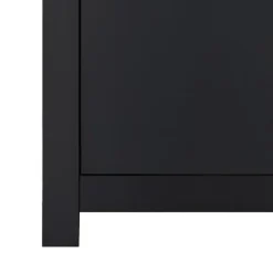 Europe Baby Vittoria III Babykamer Zwart | Bed 70 x 140 cm + Commode