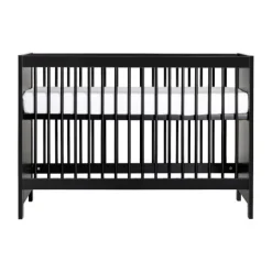 Europe Baby Vittoria III Babykamer Zwart | Bed 70 x 140 cm + Commode