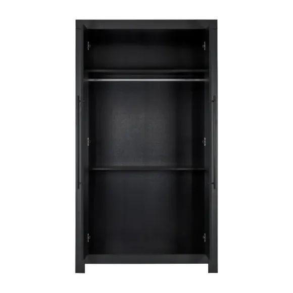 Europe Baby Vittoria III Kledingkast 2-Deurs Zwart