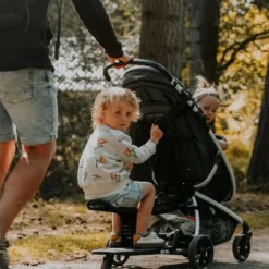 EVE Kids Kid-Sit Solid Meerijdplankje Black / Black