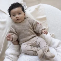 Feetje The Magic is in You Rib Broek - Mt. 50 - Taupe Melange