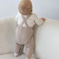 Feetje The Magic is in You Rib Tuinbroek - Mt. 50 - Taupe Melange