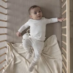 Feetje The Magic is in You Rib Broek - Mt. 50 - Off White Melange