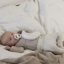 Feetje The Magic is in You Rib Broek - Streep - Mt. 50 - Taupe Melange