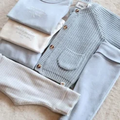 Feetje The Magic Is In You Broek Rib Met Streep - Maat 44 - Blauw