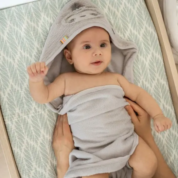 Fehn Badcape met Capuchon - Octopus - 80x80 cm