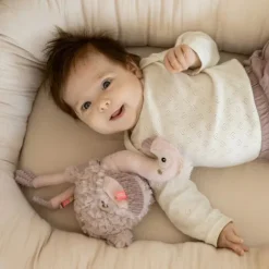 Fehn Knuffel met Geluid - Luiaard