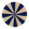 Ferm Living Arch Small Vloerkleed Blue / Off White